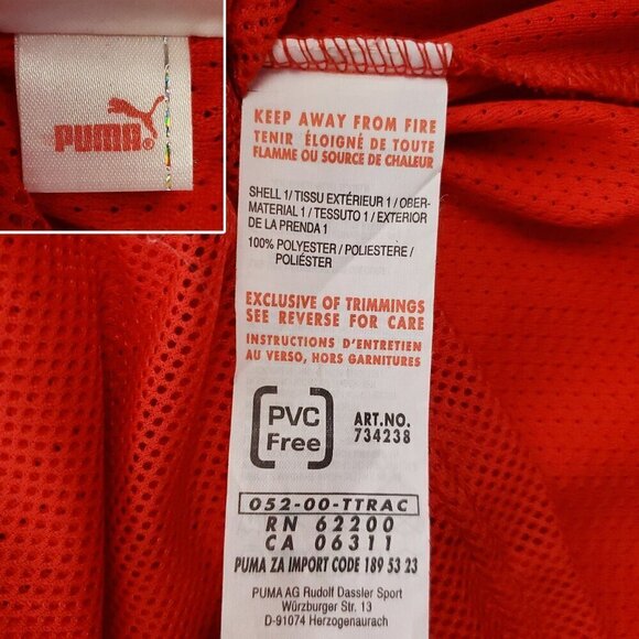 Puma Czech Republic Soccer Jersey USP 2008-09 Home Shirt Crest Men's Large - Picture 8 of 13